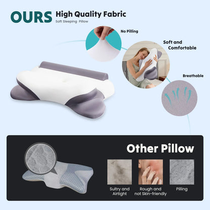 NuvRest Ergonomic Cervical Pillow