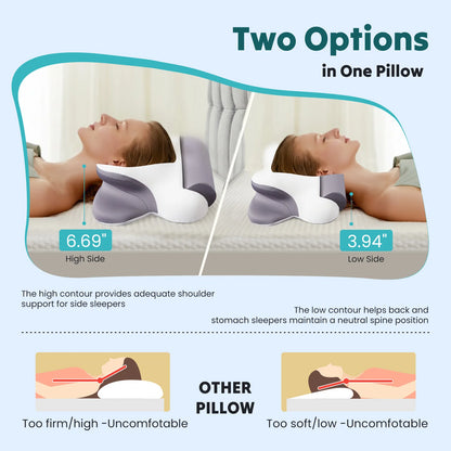 NuvRest Ergonomic Cervical Pillow