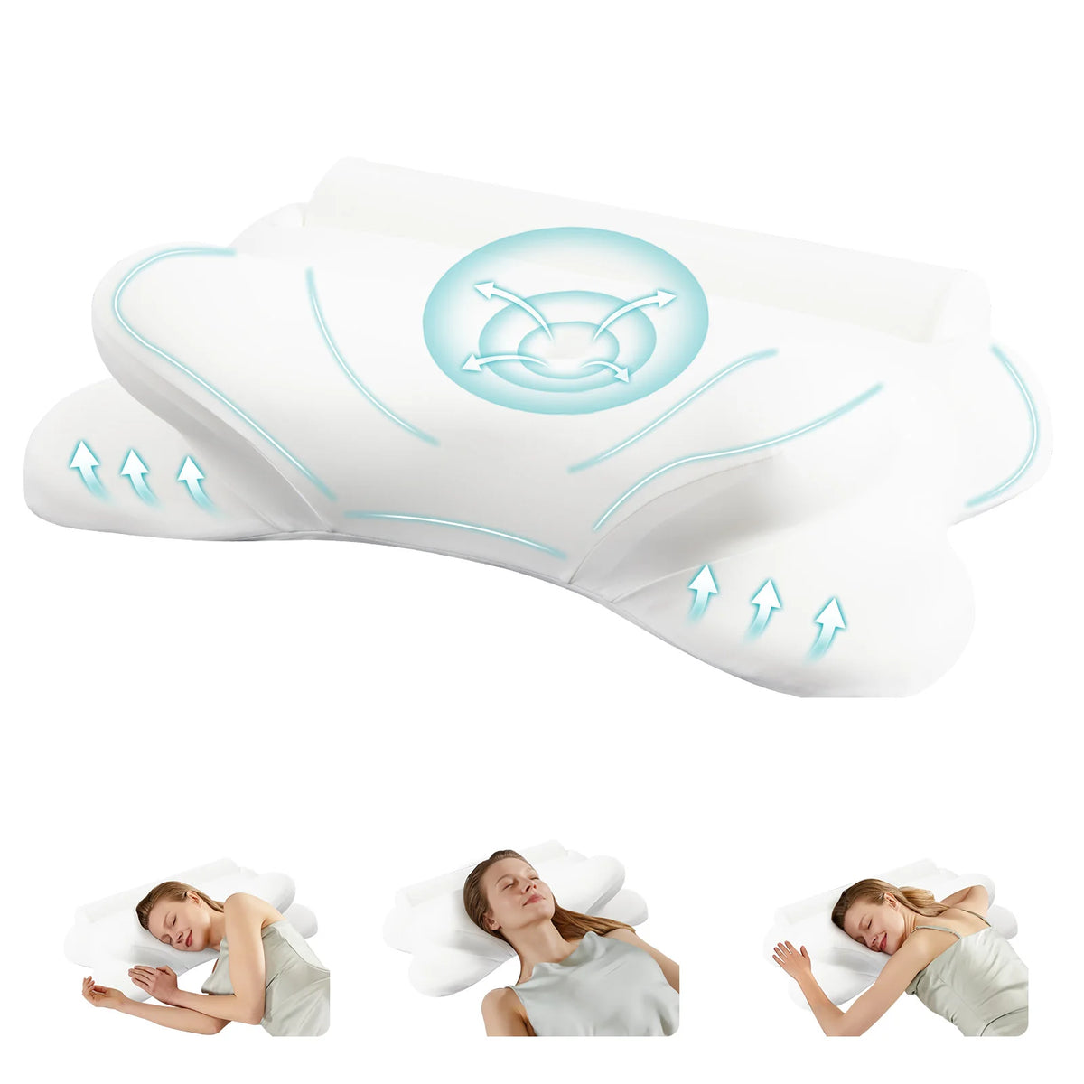 NuvRest Ergonomic Cervical Pillow
